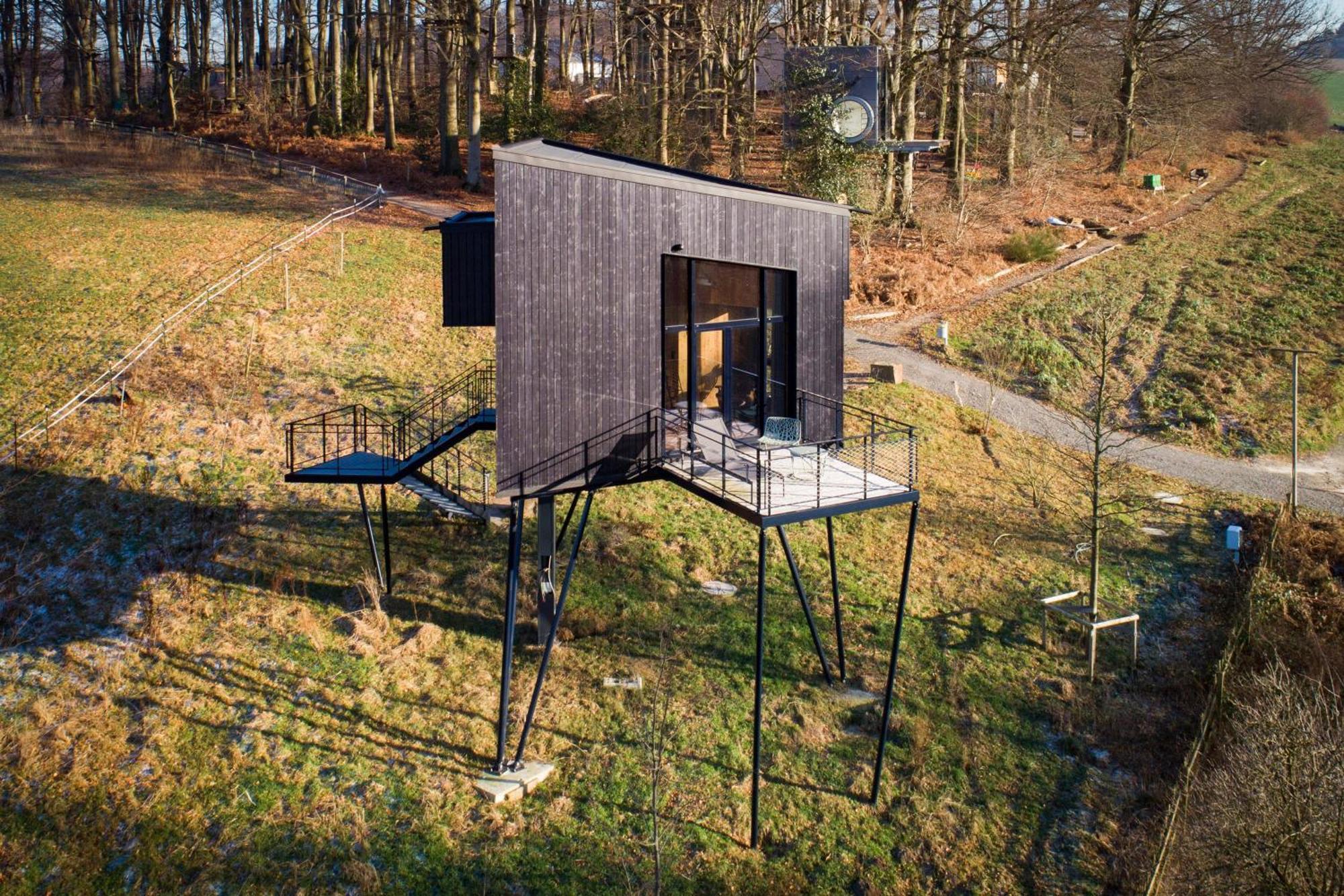 Treeangle - K1 Baumhaus Villa โอเดนทาล ภายนอก รูปภาพ