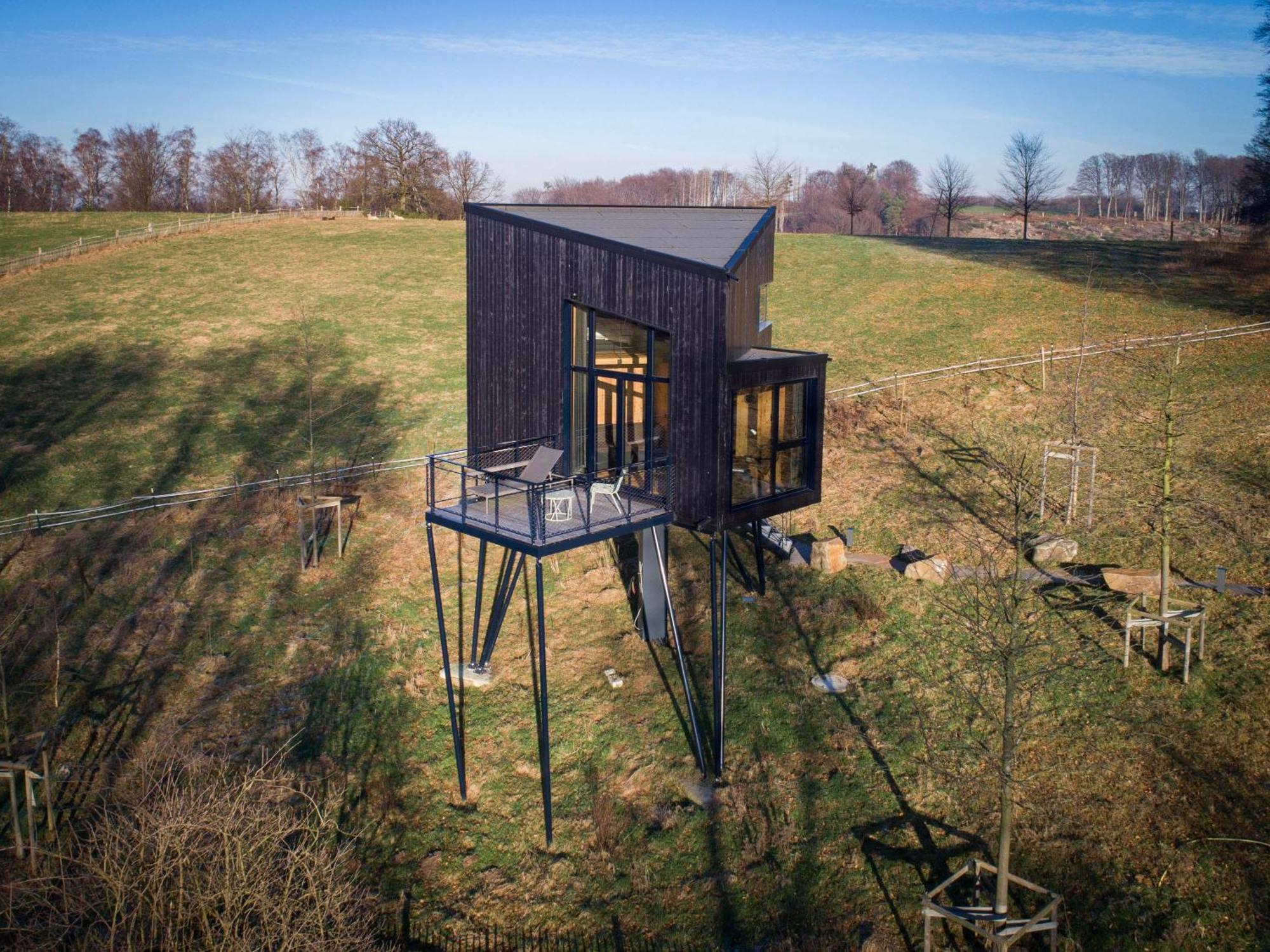 Treeangle - K1 Baumhaus Villa โอเดนทาล ภายนอก รูปภาพ