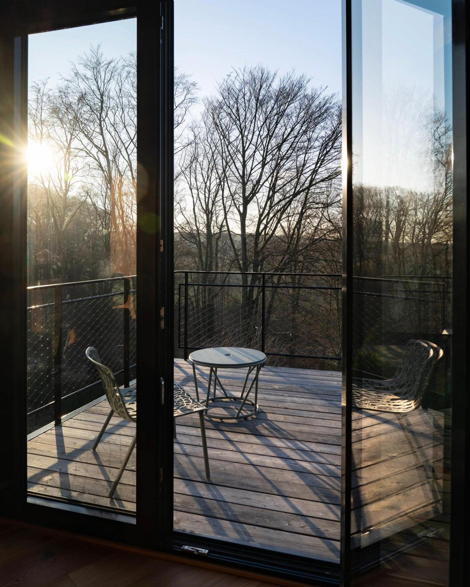 Treeangle - K1 Baumhaus Villa โอเดนทาล ภายนอก รูปภาพ